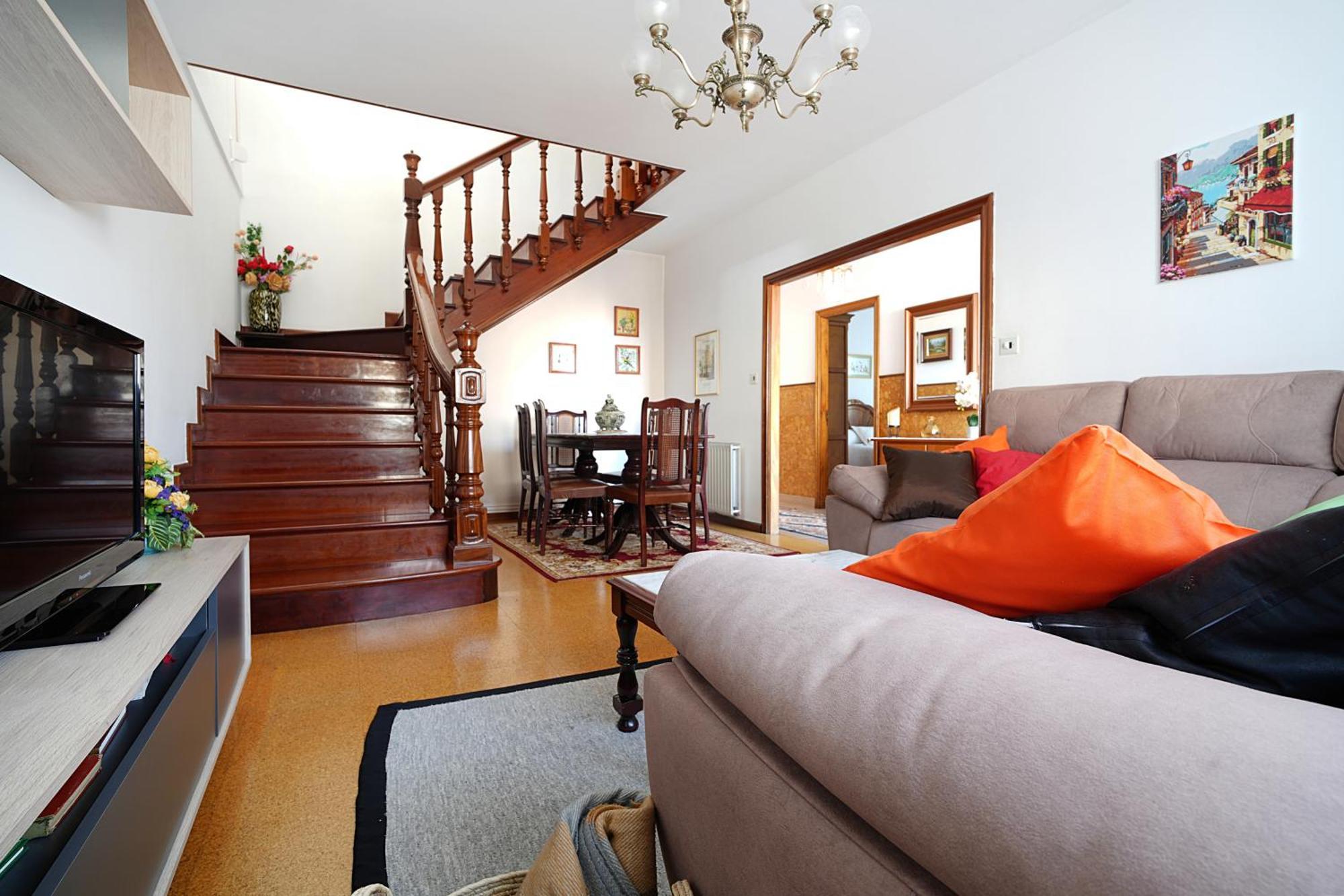 Casa Con Jardin En Vilanova De Arousa ポンテベドラ エクステリア 写真